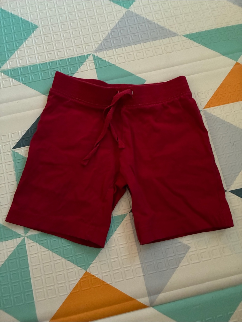 20/25$ 🧸 Red Jersey Drawstring Shorts
